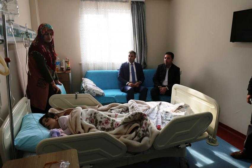 AKKUŞ'DAN HASTA VE TAZİYE ZİYARETLERİ