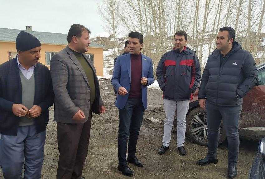 Başkan Şeylan, 22 kilometre kısalacak yolda incelemelerde bulundu