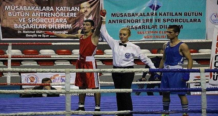 Büyük Erkekler 3.Grup ferdi Boks Şampiyonası sona erdi