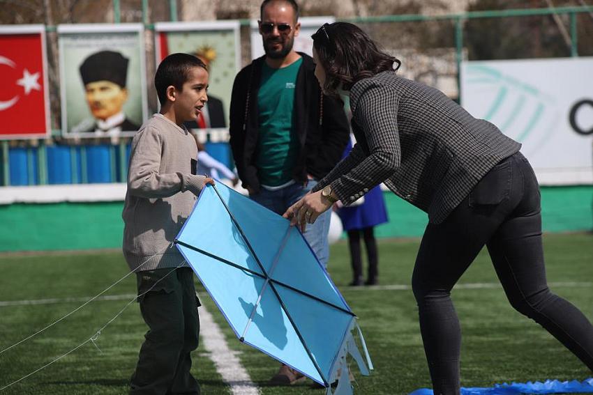 Dünya Otizm Farkındalık Günü etkinliğinde gönüllerince eğlendiler