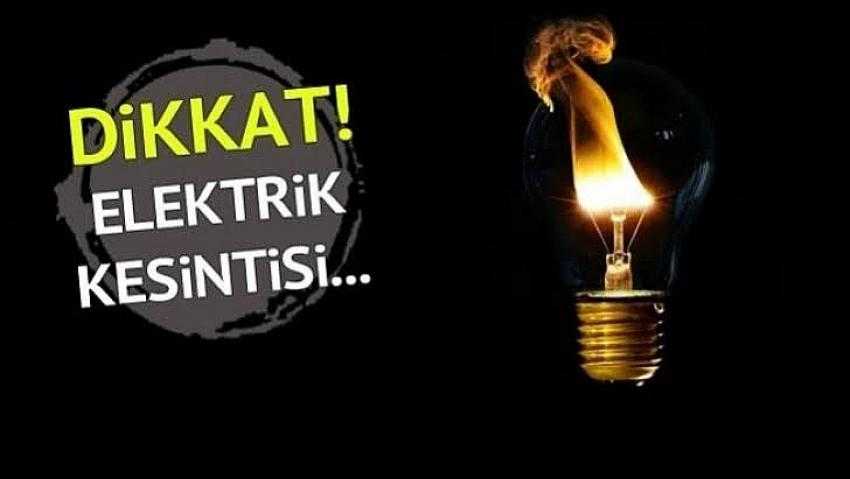 ELEKTRİK KESİNTİSİ
