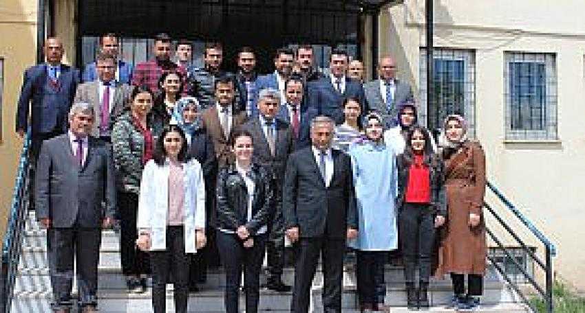 GÖNEN KARAKOYUNLU İLÇESİNİ ZİYARET ETTİ