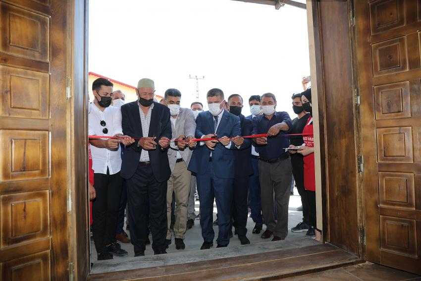 H.Engin Sarıibrahim Hazal ve Hasan Sürkit Taziye Evi’nin Açılış Törenine Katıldı