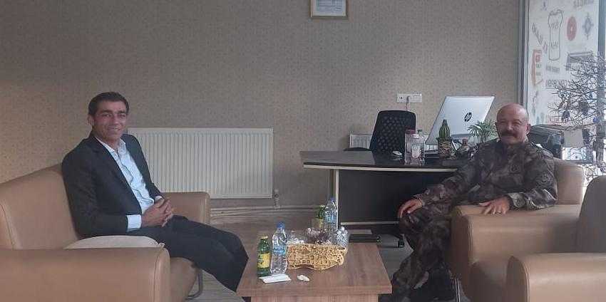 IĞDIR EMNİYET MÜDÜRÜ OĞUZHAN YONCA ARAS VE AYDIN GAZETELERİNE İADE-İ ZİYARETTE BULUNDU