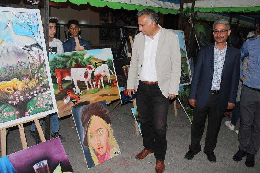 IĞDIR GÜZEL SANATLAR LİSESİN’DEN RESİM SERGİSİ