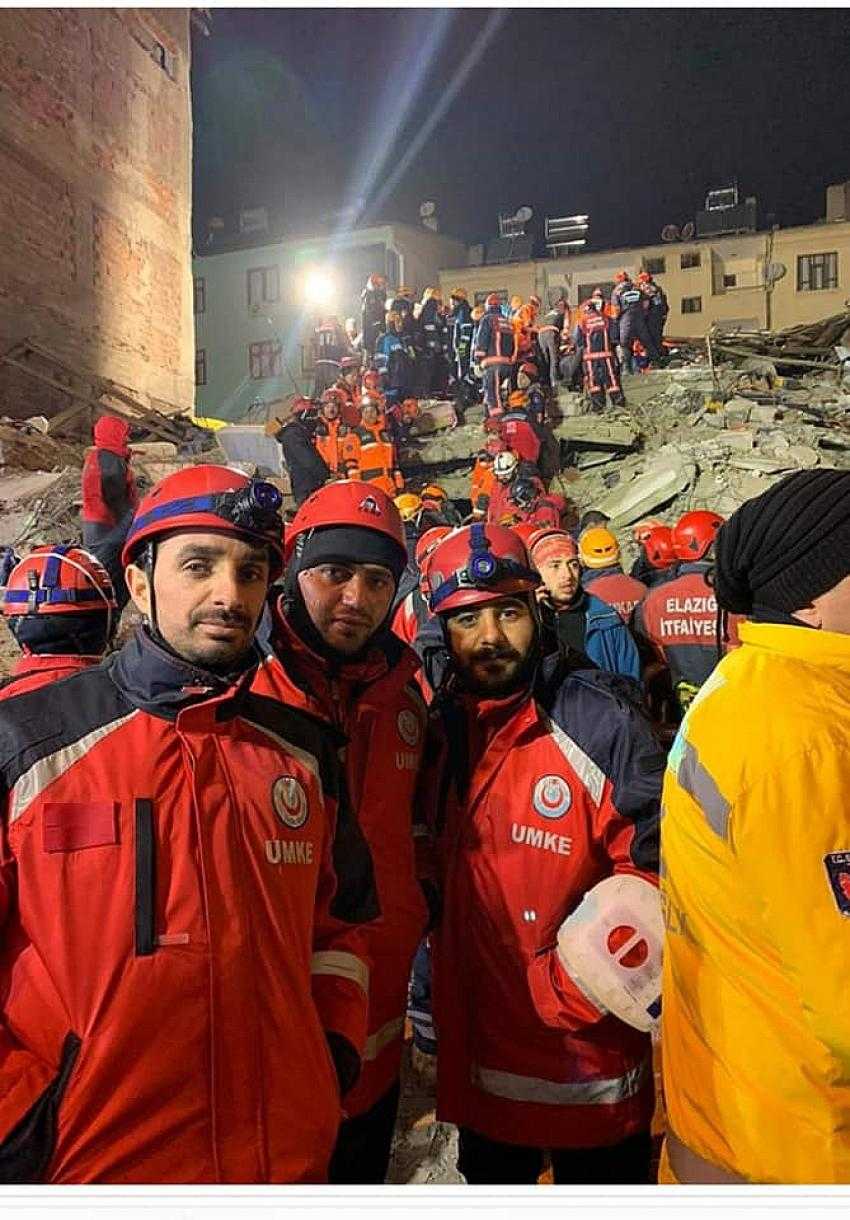 IĞDIR SAĞLIK PERSONELLERİ ELAZIĞ'A DESTEK İÇİN GİTTİ