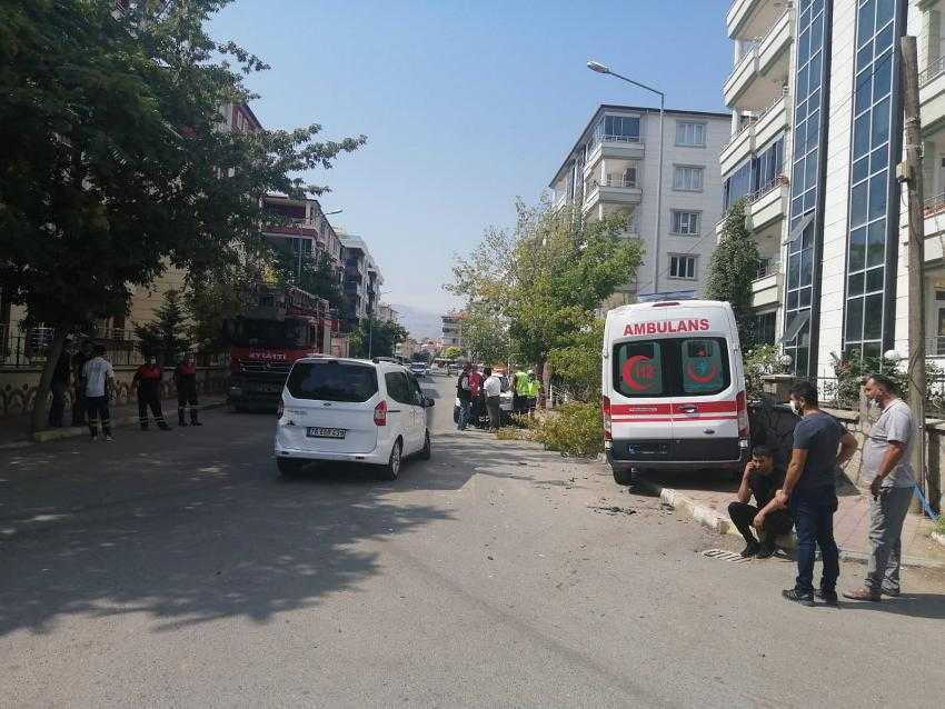 Iğdır’da Ambulans Kaza Yaptı