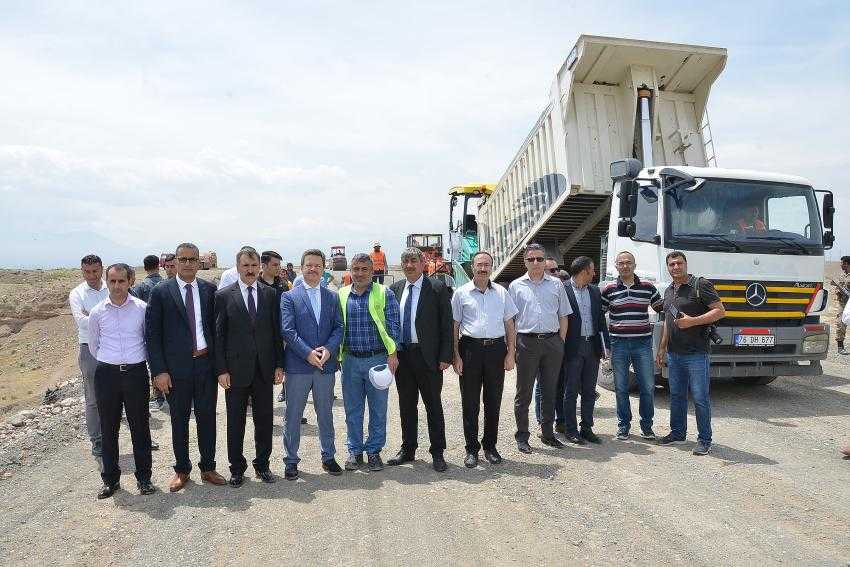 Iğdır’da Beton Yol Uygulaması