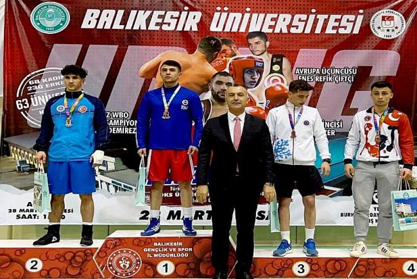 IĞDIRLI BOKSÖR CEM KAYA TÜRKİYE ŞAMPİYONU OLDU