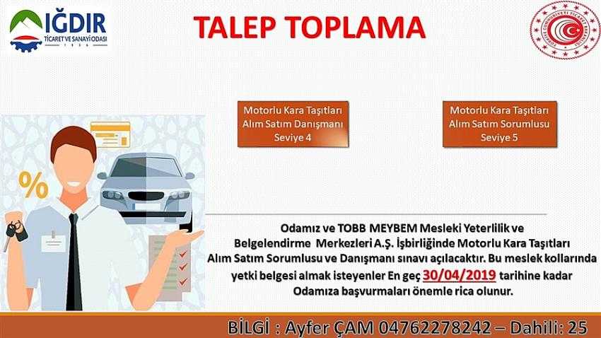 İkinci El Motorlu Kara Taşıtlarına Yönetmelik