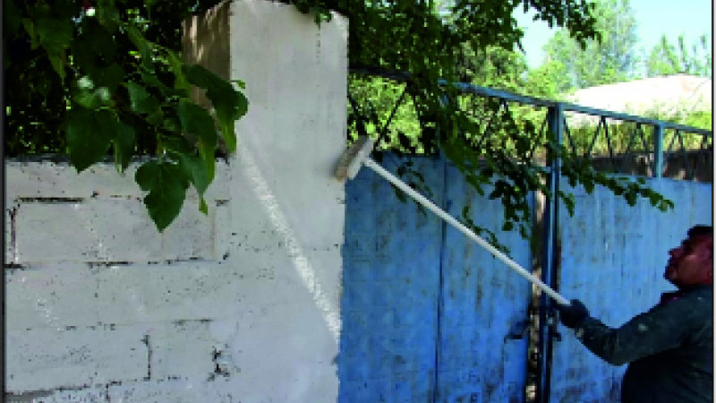 Köylerimiz Güzelleşiyor projesiyle Zülfikar köyü güzelleşiyor