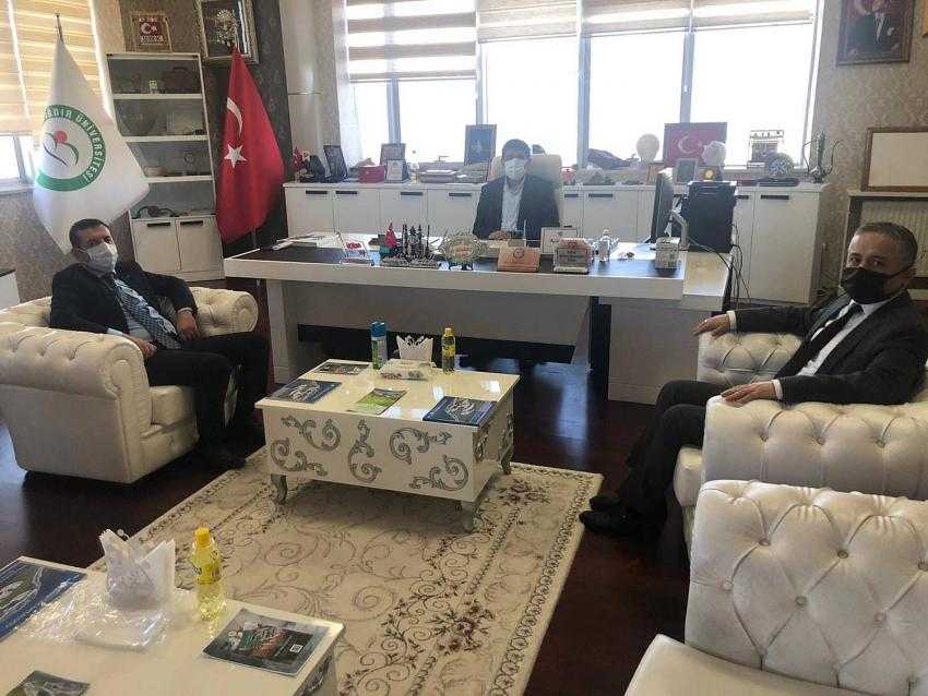 Kurum Müdürlerinden Rektör Alma’ya Hayırlı Olsun Ziyareti