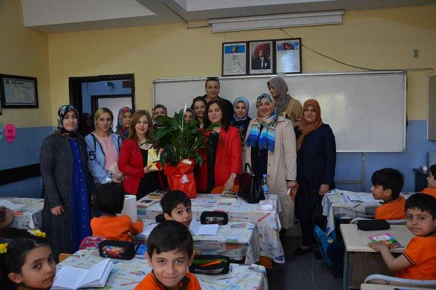 Öğrencilerin Okuma Gününe Katıldı