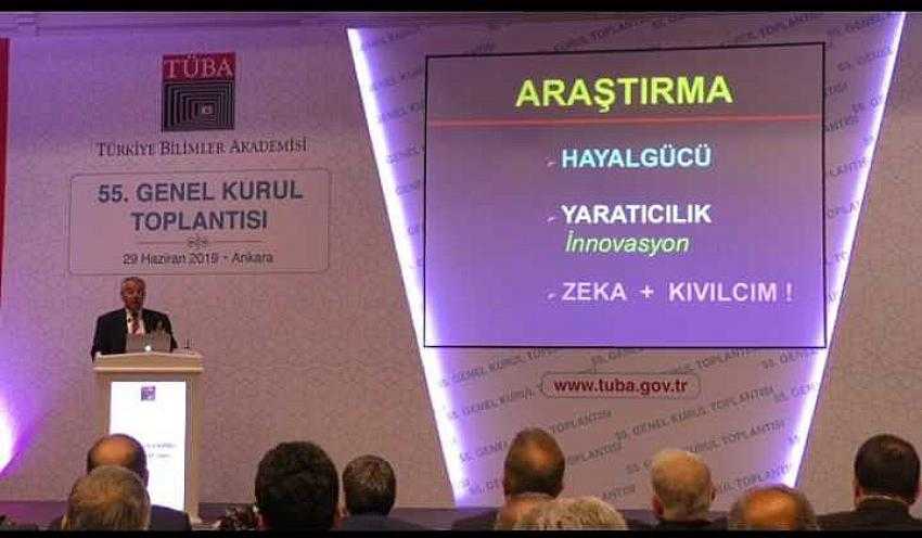 Rektör Alma ‘TÜBA 55’inci Genel Kurul’una Katıldı