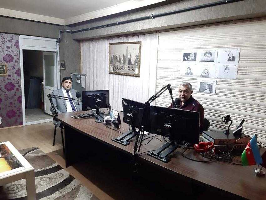 Rektör Alma, Iğdır FM’e Konuk Oldu