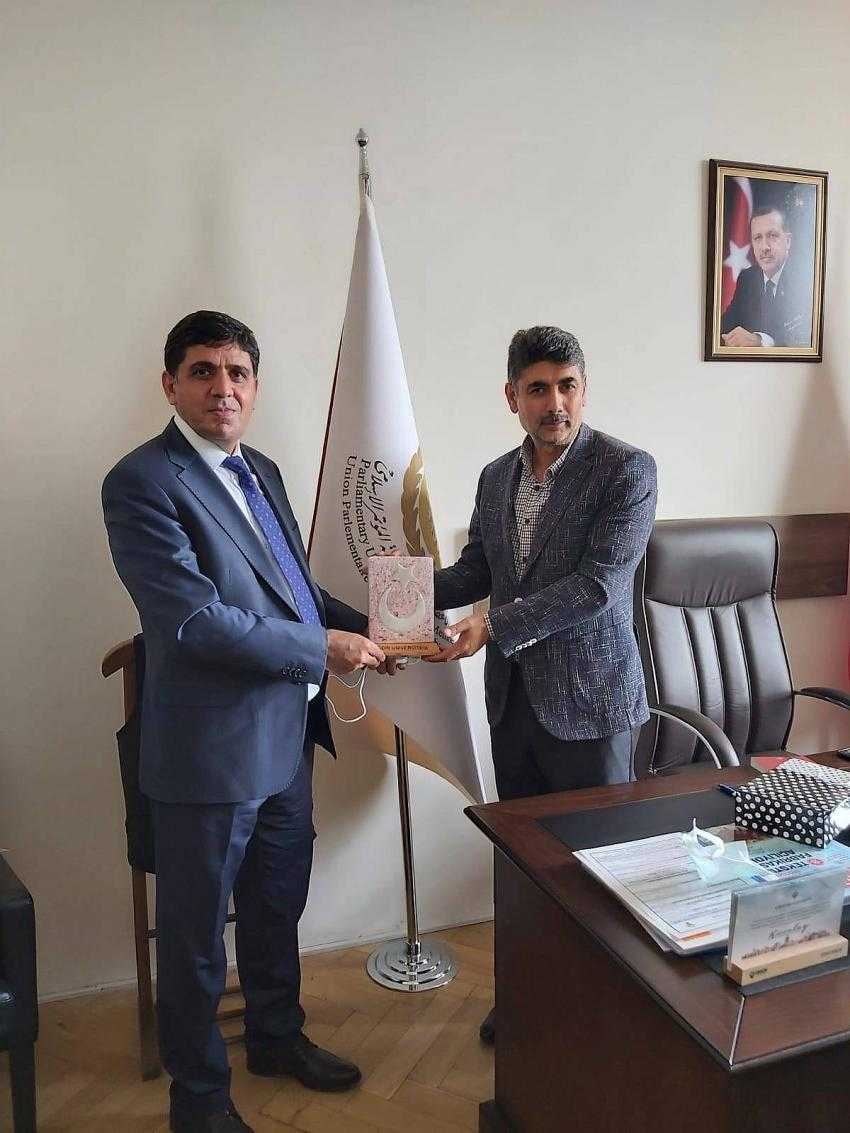 Rektör Alma’dan Vekil Atalay’a Ziyaret