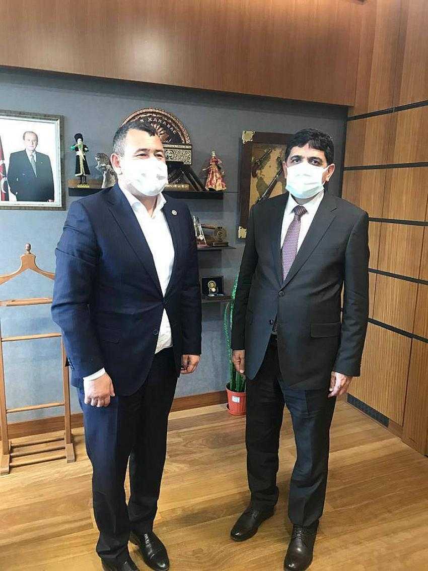 Rektör Alma’dan Vekil Karadağ’a Ziyaret