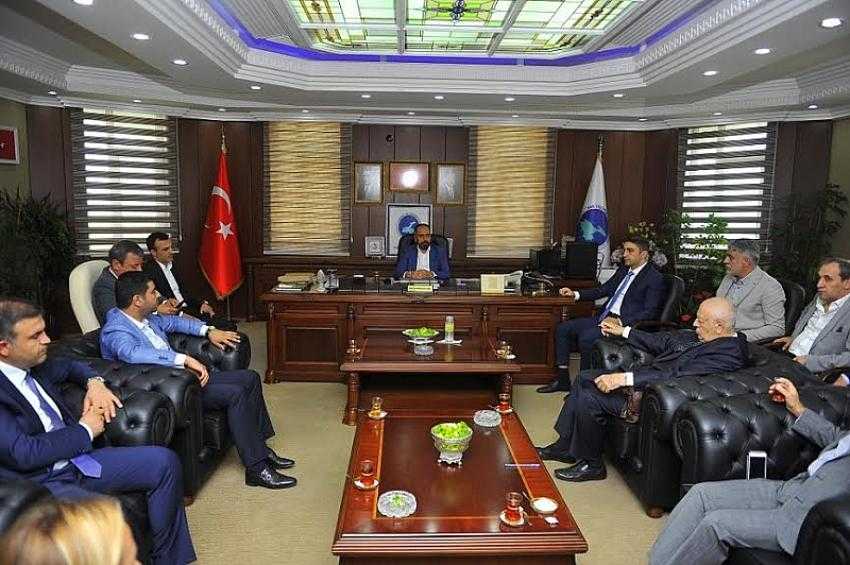 Rektör Şevli'ye Ziyaret