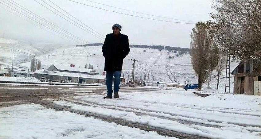 Sarıkamış'ta kar yağışı