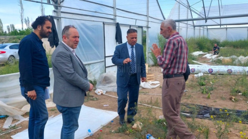 SERALARDA HASAR TESPİT ÇALIŞMALARI YAPILDI