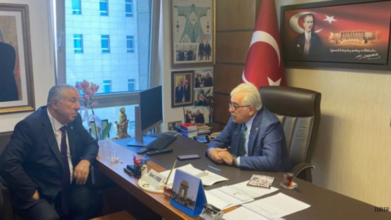 SERDAR ÜNSAL'DAN ŞAMİL AYRIM'A HAYIRLI OLSUN ZİYARETİ