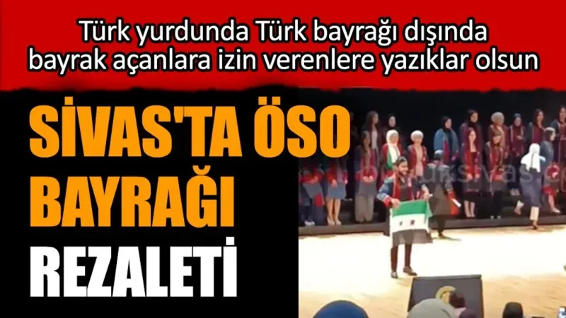 ÜNİVERSİTE'de ÖSO BAYRAĞI