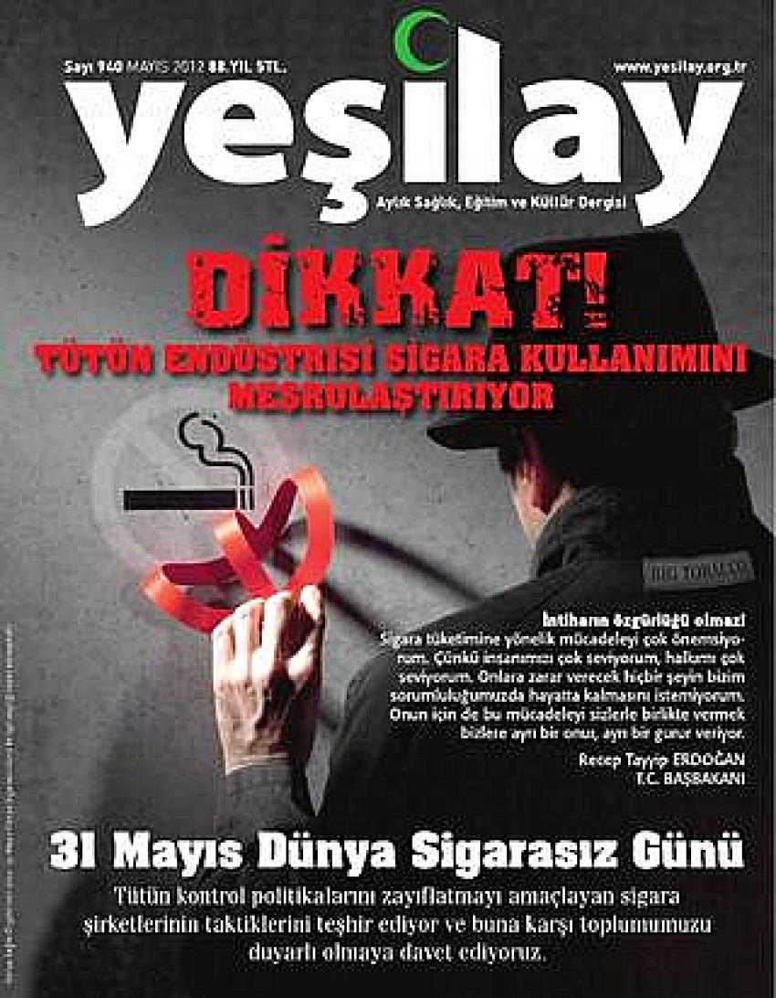 Yeşilay’dan 31 Mayıs Dünya Tütünsüz Günü Çağrısı