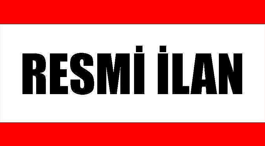 Yol ve kaldırım düzenlemesi işi yaptırılacaktır ilanı duyuruldu