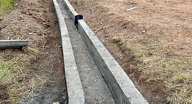 Tuzluca’da Beton Sulama Kanallarıyla Su Kaybı Önleniyor