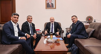 Ankara’da İçişleri Bakan Yardımcısı Mehmet Sağlam’a Ziyaret