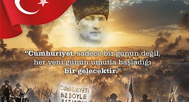 Cumhuriyet'in 101. Yıl Dönümü Coşkuyla Kutlanıyor