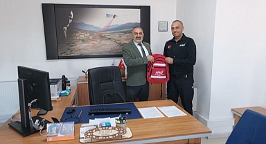 Iğdır AFAD Müdürü Fikret Deniz’den Tuzluca Tapu Müdürü’ne Ziyaret
