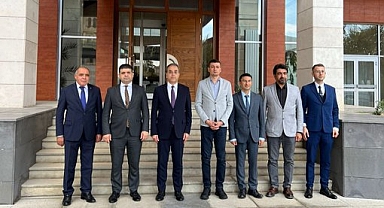 Iğdır Heyetinden Nahçıvan Türk Başkonsolosluğuna Stratejik Ziyaret
