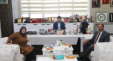 Iğdır İl Milli Eğitim Müdürü Gün'den Rektör Alma’ya İade-i Ziyaret