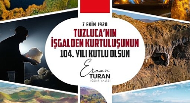 Iğdır Valiliği’nden Tuzluca’nın Kurtuluş Yıl Dönümü Mesajı