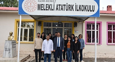 İl Milli Eğitim Müdürü Aziz Gün'den Melekli Okullarına Ziyaret