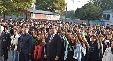 İl Milli Eğitim Müdürü Aziz Gün’den Okul Ziyaretleri ve İstiklal Marşı Coşkusu