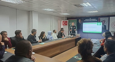 İl Müdürlüğü Personeline Bağımlılıkla Mücadele Eğitimi Verildi