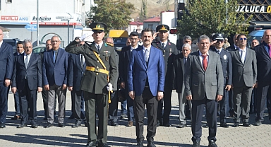 Kaymakam Abdüllatif Yılmaz, Cumhuriyet Bayramı’nın 101. Yıl Dönümü Törenine Katıldı