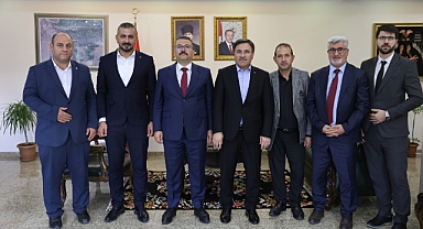 Memur-Sen Heyetinden Iğdır Valisi Ercan Turan’a Ziyaret