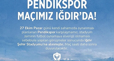 Pendik Spor Maçı İğdır Şehir Stadyumu'na Alındı
