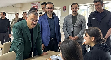 Vali Ercan Turan’dan Süreyya Sülün Kız Öğrenci Yurdu’na Ziyaret
