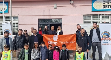 Yaycı Köyü 75. Yıl Okulu’na Kitap Desteği: Iğdır Kitap Kulübü’nden Anlamlı Kampanya