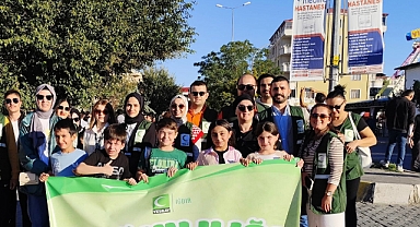 Yeşilay'dan Iğdır’da “Dünya Yürüyüş Günü” Etkinliği: “Bağımlılığa Geçit Yok” Sloganıyla Adımlar Atıldı