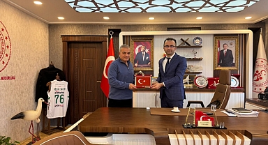 Benfit Fitness&GYM Sahibi Nejat Kalaycı’dan İl Müdürü Recai Şahin’e Ziyaret