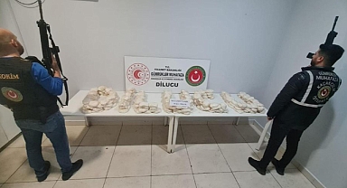Dilucu Gümrük Kapısı’nda Büyük Uyuşturucu Operasyonu
