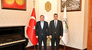 Iğdır Cumhuriyet Başsavcısı Meriç Dede’den Kars Valisi Ziya Polat’a Ziyaret