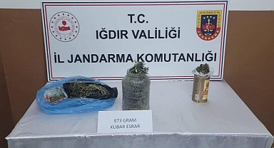 Iğdır’da Uyuşturucu Operasyonu: 973 Gram Esrar Ele Geçirildi