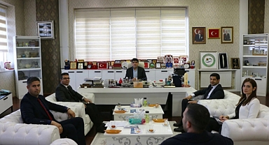 IĞDIR DENETİMLİ SERBESTLİK MÜDÜRÜ ERKAN YILDIRIM’DAN REKTÖR ALMA’YA ZİYARET
