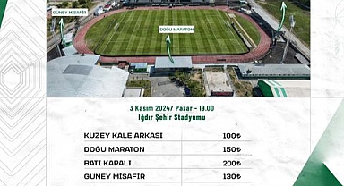 Iğdır FK - MKE Ankaragücü Maçı Biletleri Satışa Çıkıyor